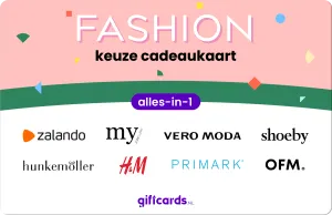 Alles-in-1 Keuze Cadeaukaart voor Fashion