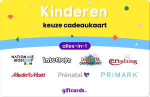 Alles-in-1 Keuze Cadeaukaart voor Kinderen