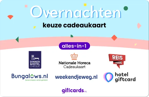 Alles-in-1 Keuze Cadeaukaart voor Overnachten