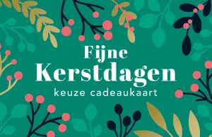 Fijne Kerstdagen Keuze Cadeaukaart