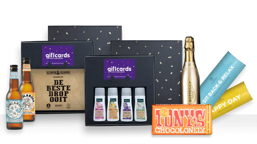 Zakelijk relatiegeschenk met persoonlijke boodschap