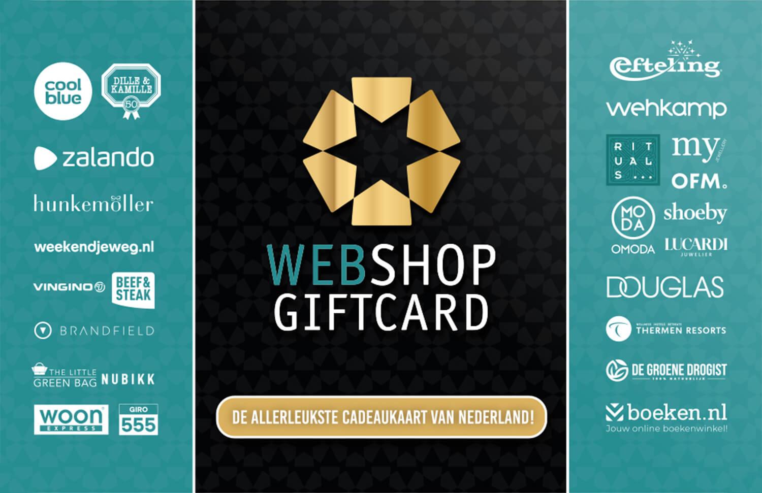 Webshop Giftcard shop je bij Giftcards.nl