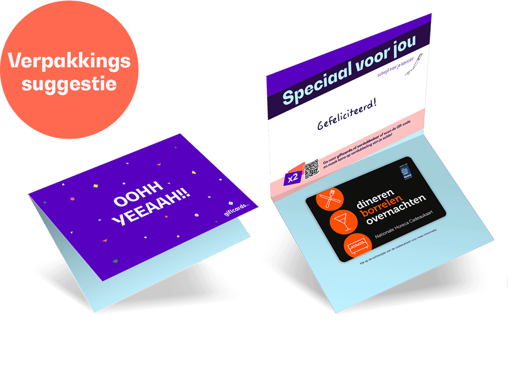 Cadeau Envelop Oh Yeah!