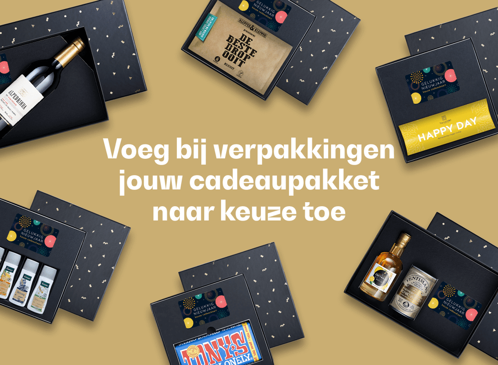 Cadeaupakket Nieuwjaar Keuze Cadeaukaart