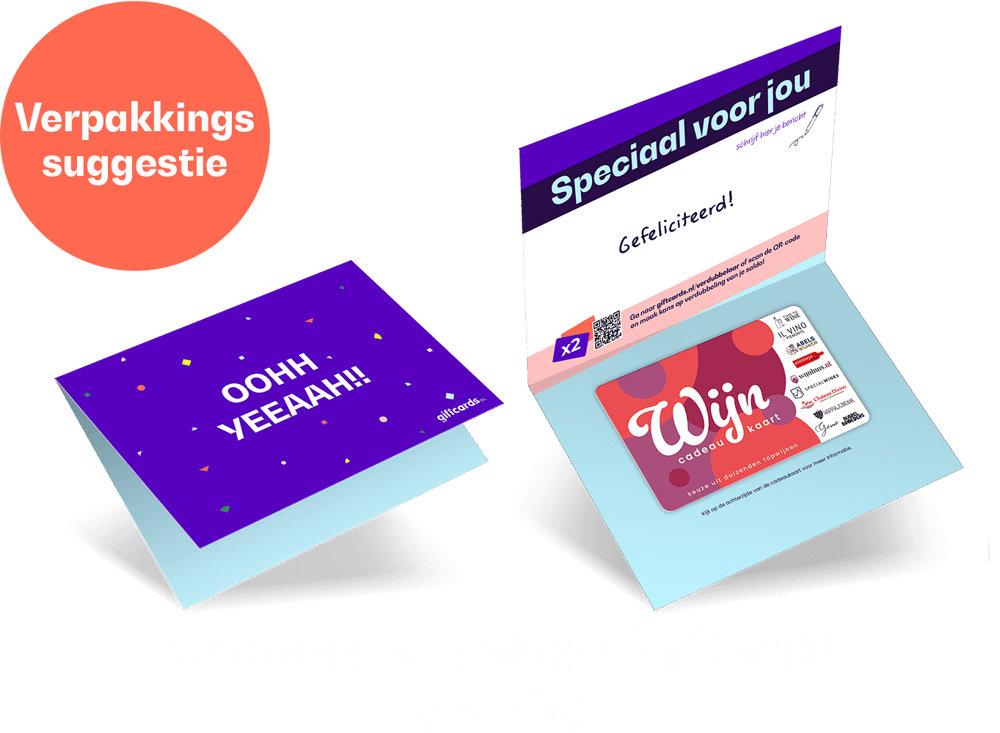 Envelop Wijn Cadeau