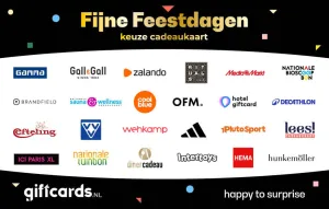 Giftcards.nl Keuze Cadeaukaart - Fijne Feestdagen