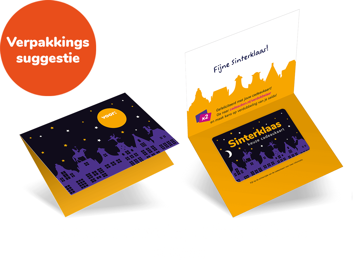 Cadeau envelop Sinterklaas