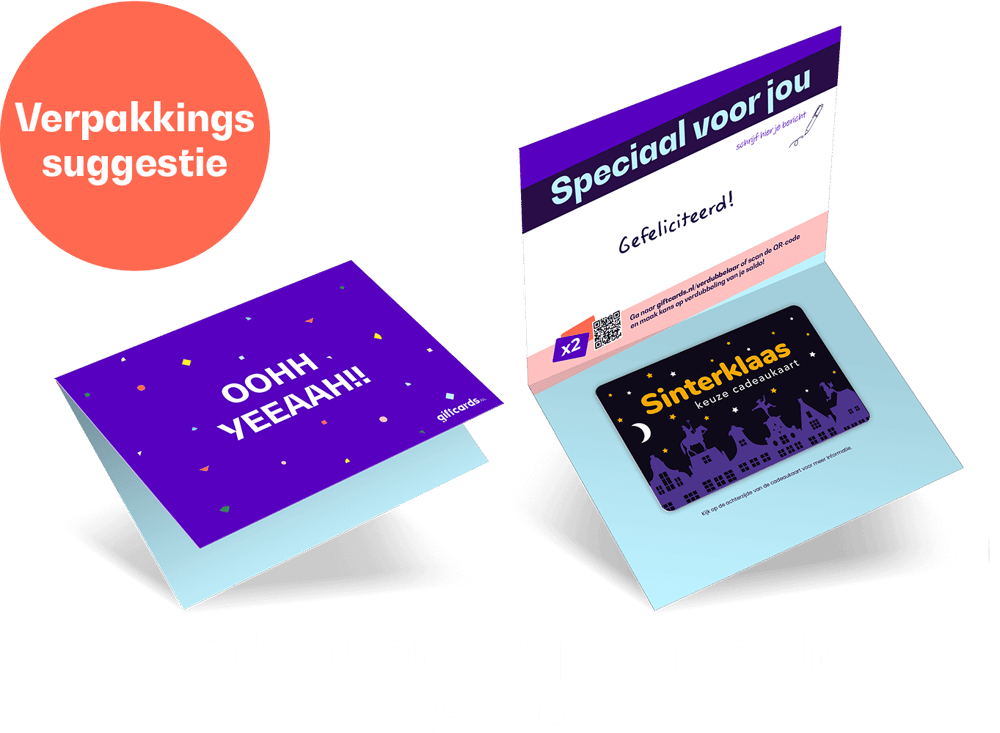 Cadeau envelop Oh Yeah!