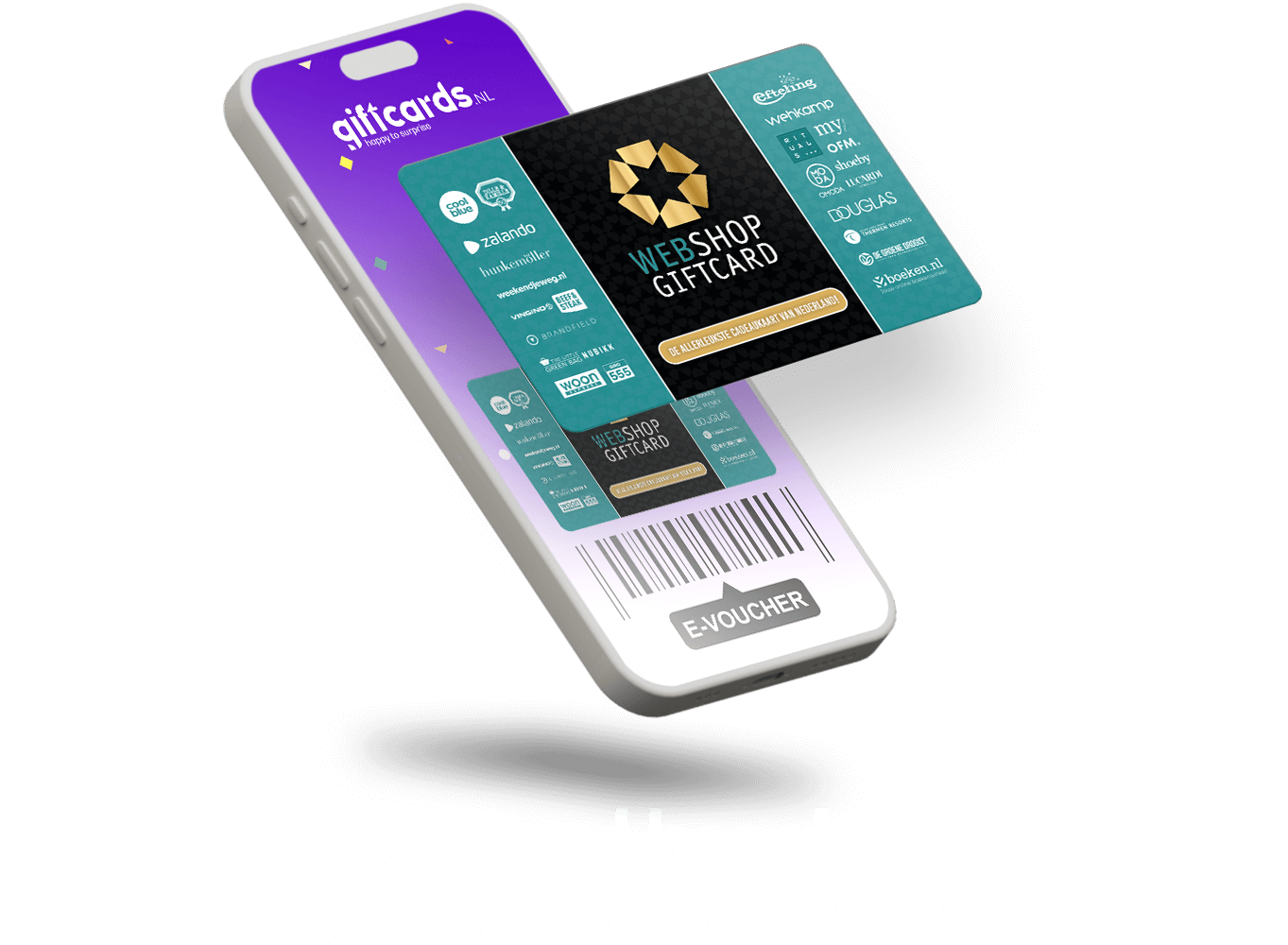 E-voucher Webshop Giftcard