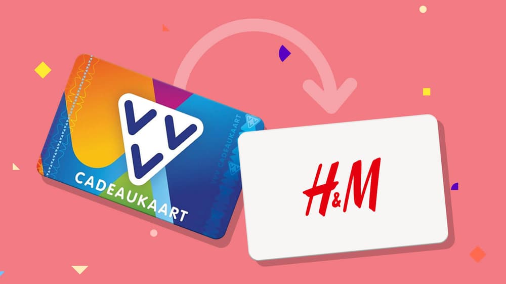 VVV bon omzetten naar H&M tegoed