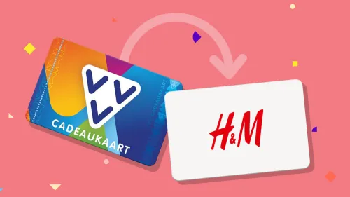 VVV bon omzetten naar H&M tegoed