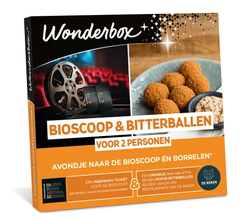 Wonderbox – Bioscoop & Bitterballen (voor 2 personen)