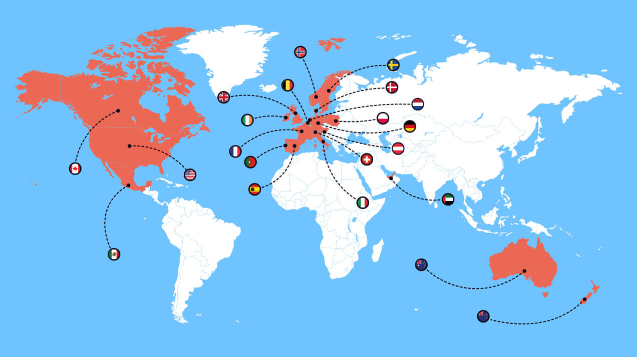 Internationale cadeaubonnen
