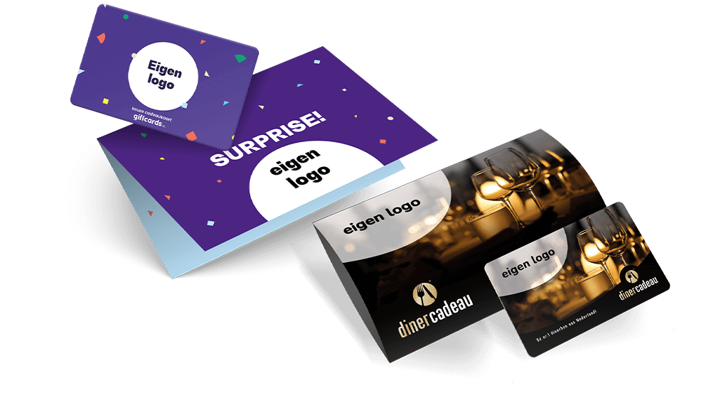 gepersonaliseerde cadeaubonnen