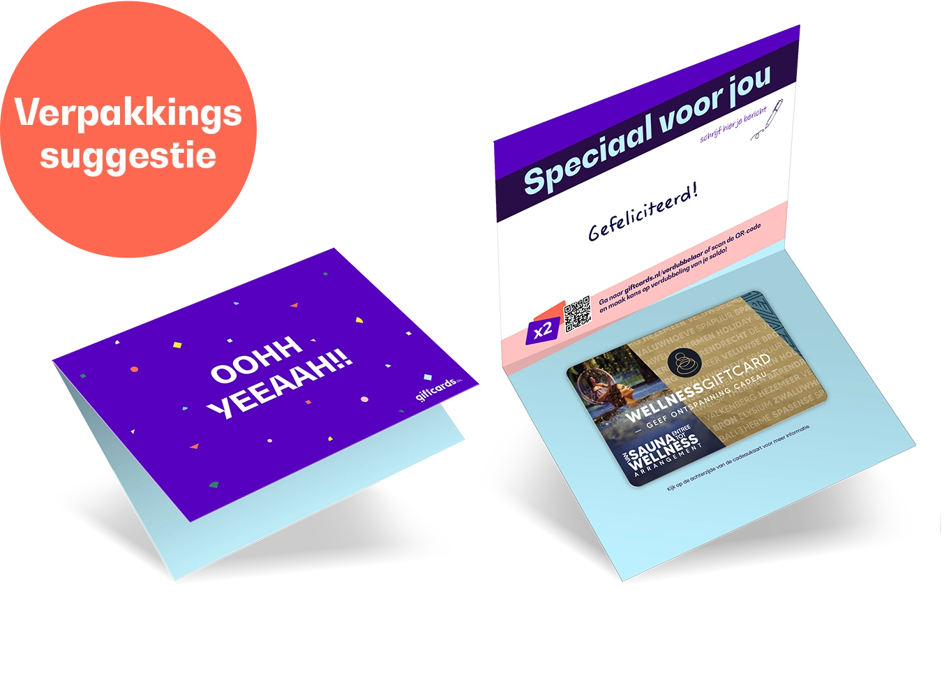 Cadeau Envelop Wellness Giftcard