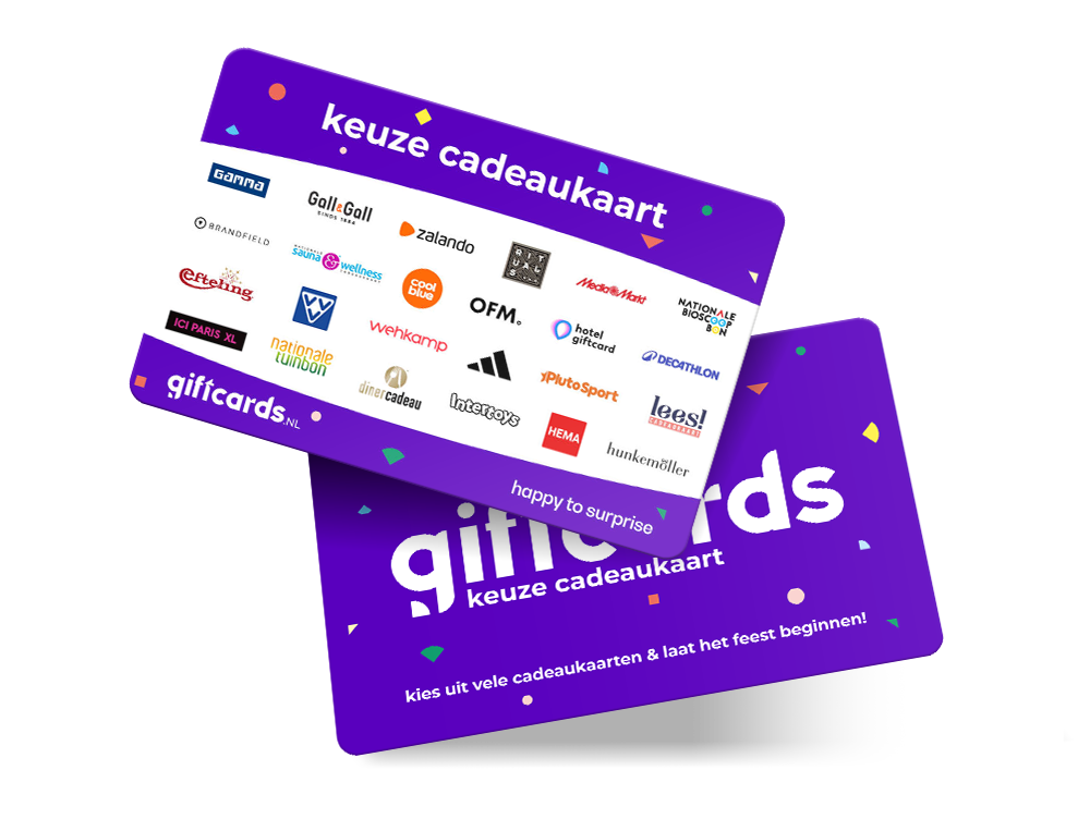 Giftcards.nl Keuze Cadeaukaart