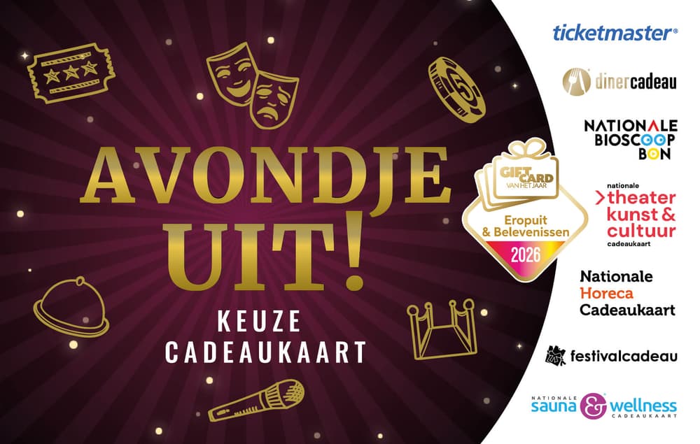 Avondje Uit! Keuze Cadeaukaart