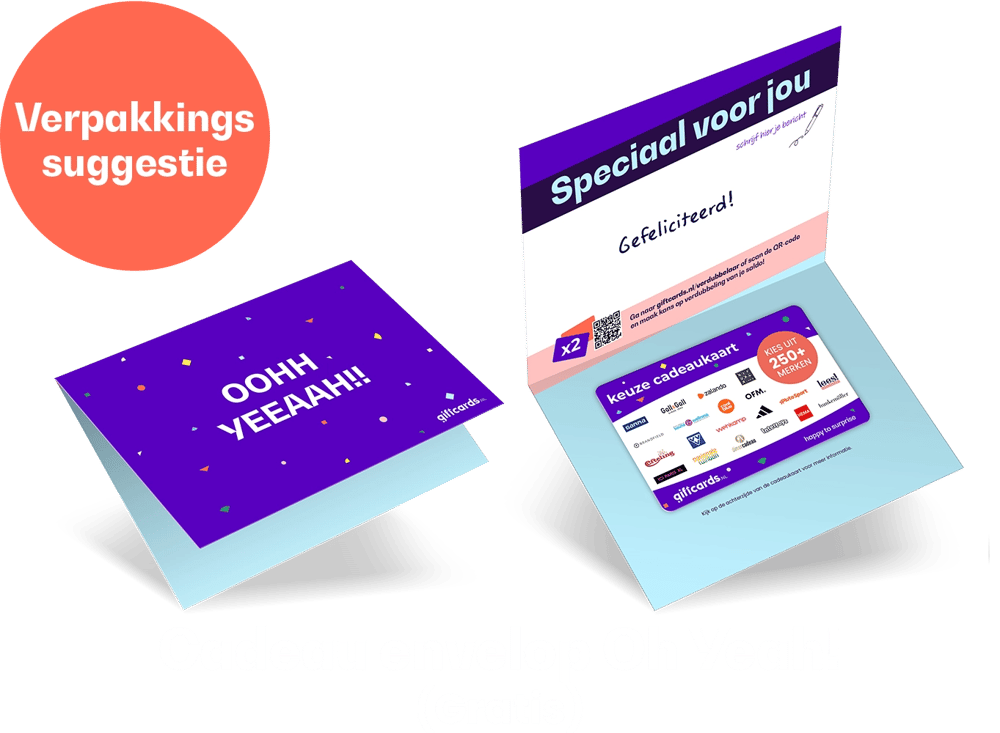 Envelop Keuze Cadeaukaart