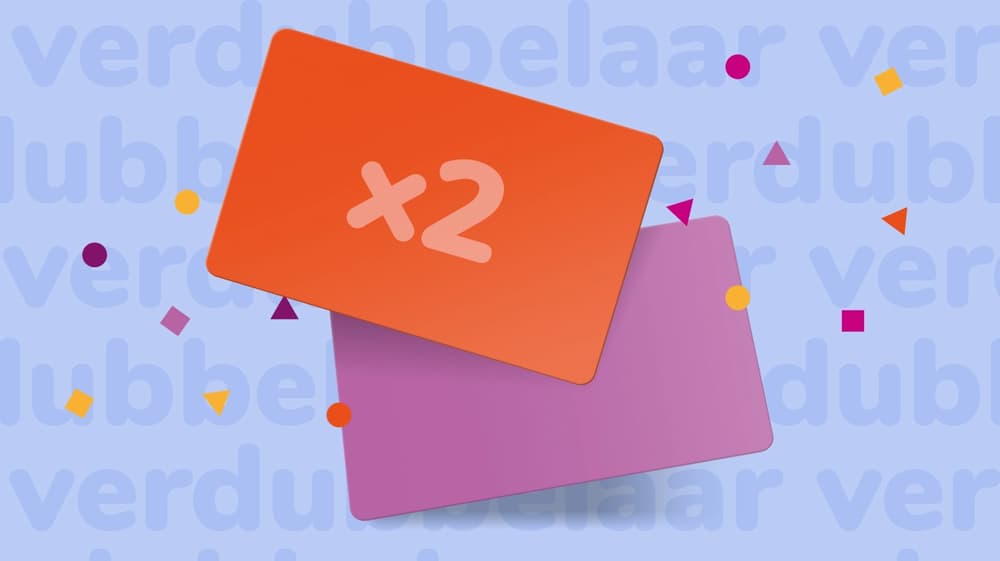 Actievoorwaarden – Verdubbelaar Keuze Cadeaukaart 